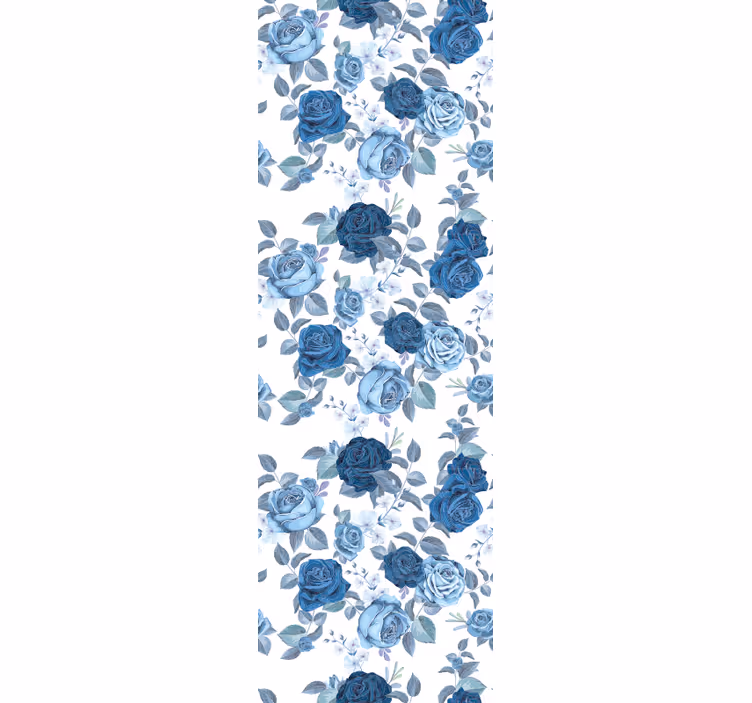 Rose Patterned Surface flower wallpaper - TenStickers