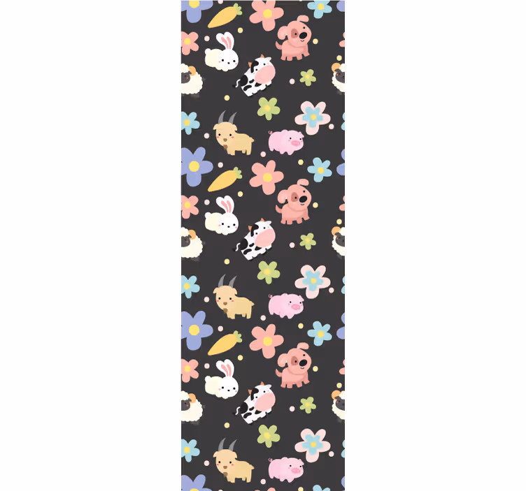 More animal wallpaper animal pattern joy - TenStickers