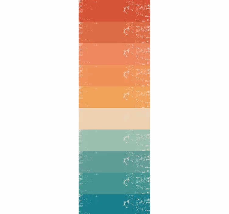 Distressed Stripe Pattern horizontal wallpaper - TenStickers