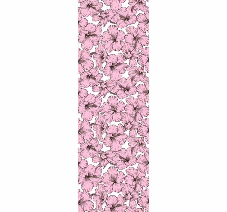 Hibiscus Floral Arrangement flower wallpaper - TenStickers