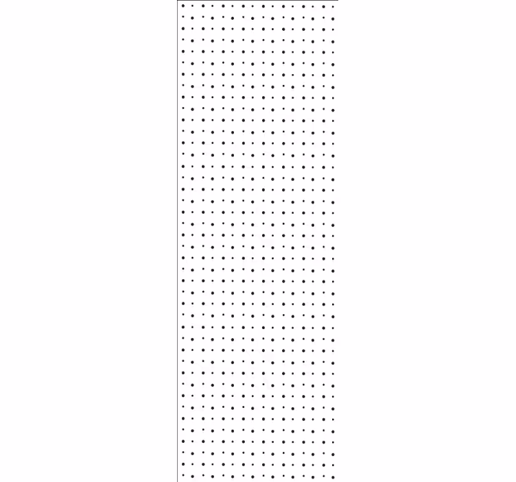 Polka dot wallpaper in polka-dotted design - TenStickers