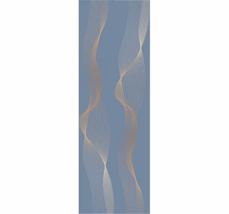 Ethereal Waves wallpaper abstract - TenStickers