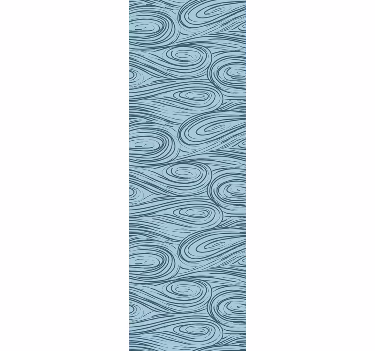 Flowing Wave Pattern wallpaper abstract - TenStickers