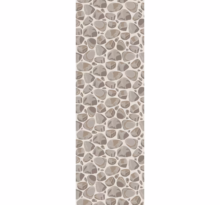 Textured Pebble Pattern stone effect wallpaper - TenStickers
