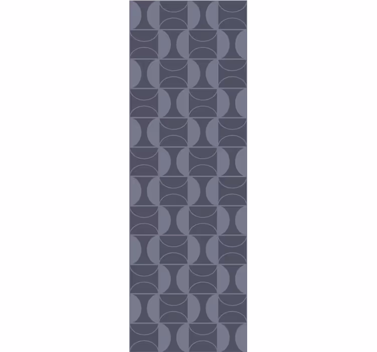 Modern Curved Shapes geometric wallpaper - TenStickers