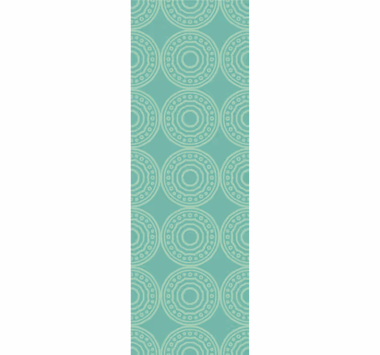 Circular Pattern Vibes polka dot wallpaper - TenStickers