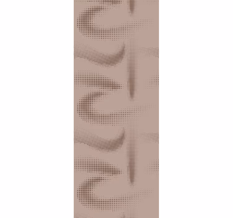 Scandinavian design dotted patterns Wallpaper - TenStickers