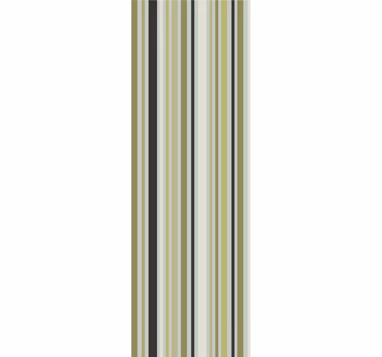 Shades of green lines geometric wallpaper - TenStickers