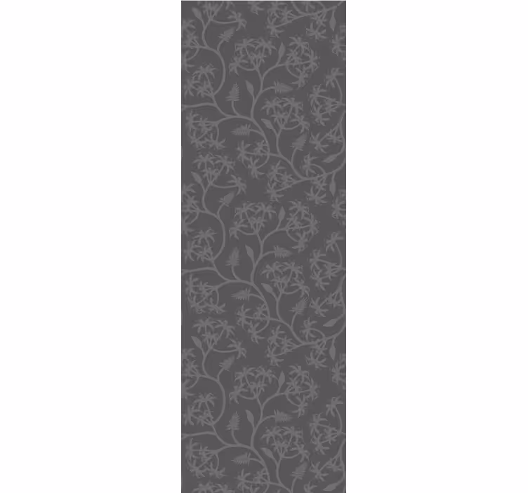 Subtle floral pattern leaf wallpaper - TenStickers