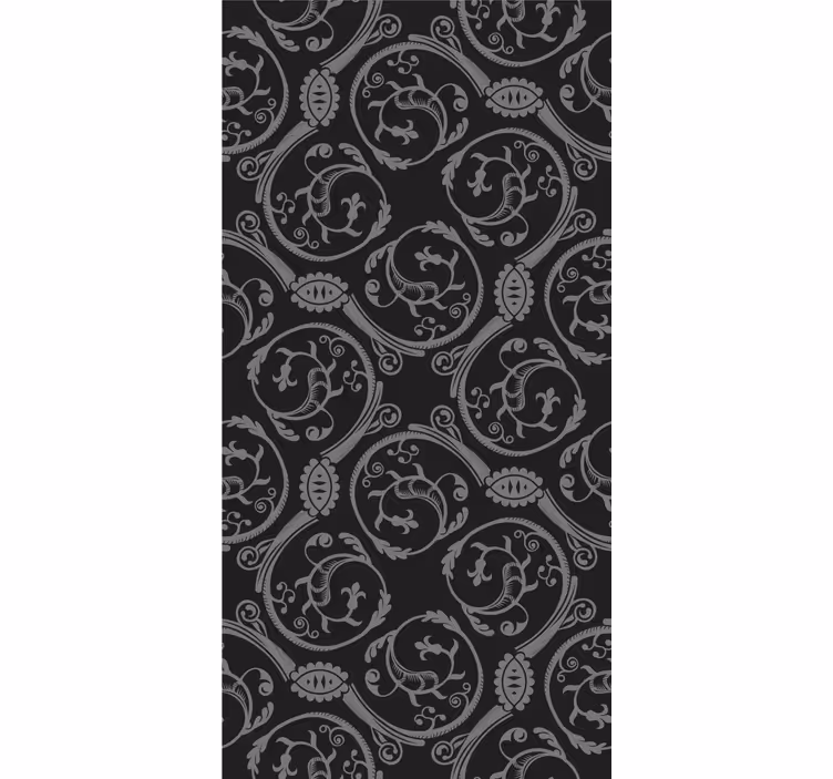 Gothic motifs style Baroque wallpaper - TenStickers