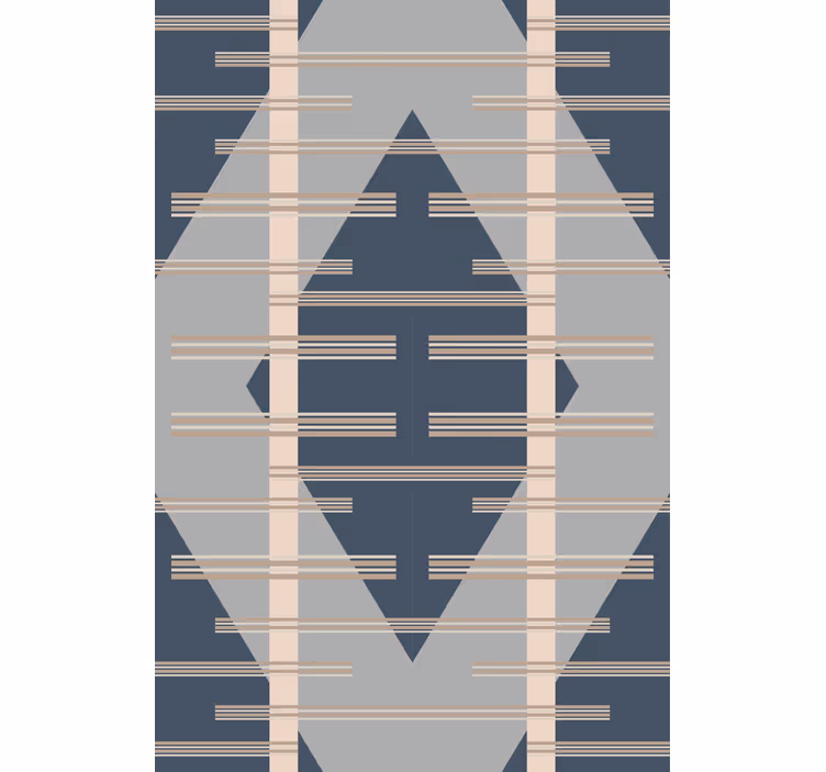 Grey matte mid-century decor Modern Wallpaper - TenStickers