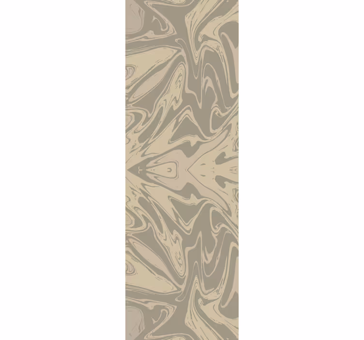 Stylish beige pattern wallpaper abstract - TenStickers