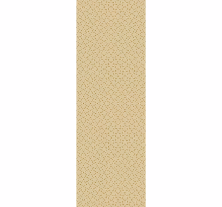 Intersecting Lines Pattern geometric wallpaper - TenStickers
