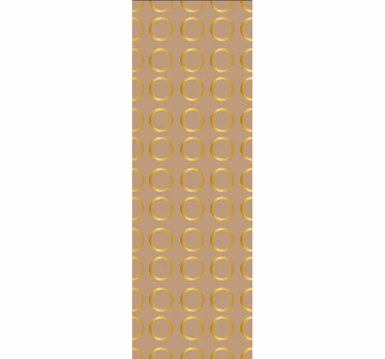 Elegant Circle Pattern polka dot wallpaper - TenStickers