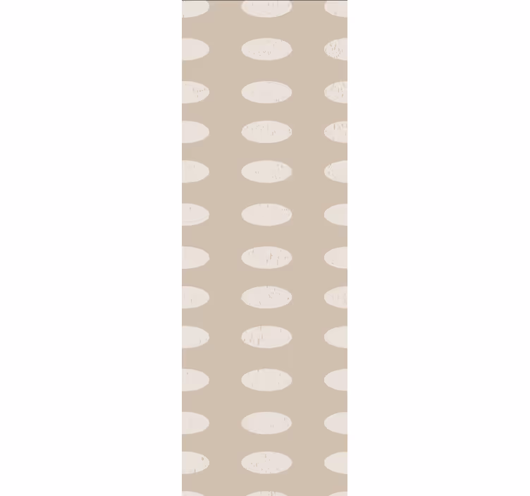 Oval Pattern Design polka dot wallpaper - TenStickers