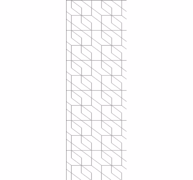 Stylish Patterned Design geometric wallpaper - TenStickers