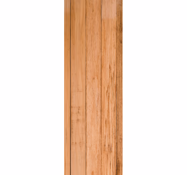 Wood effect wallpaper warm planks look - TenStickers