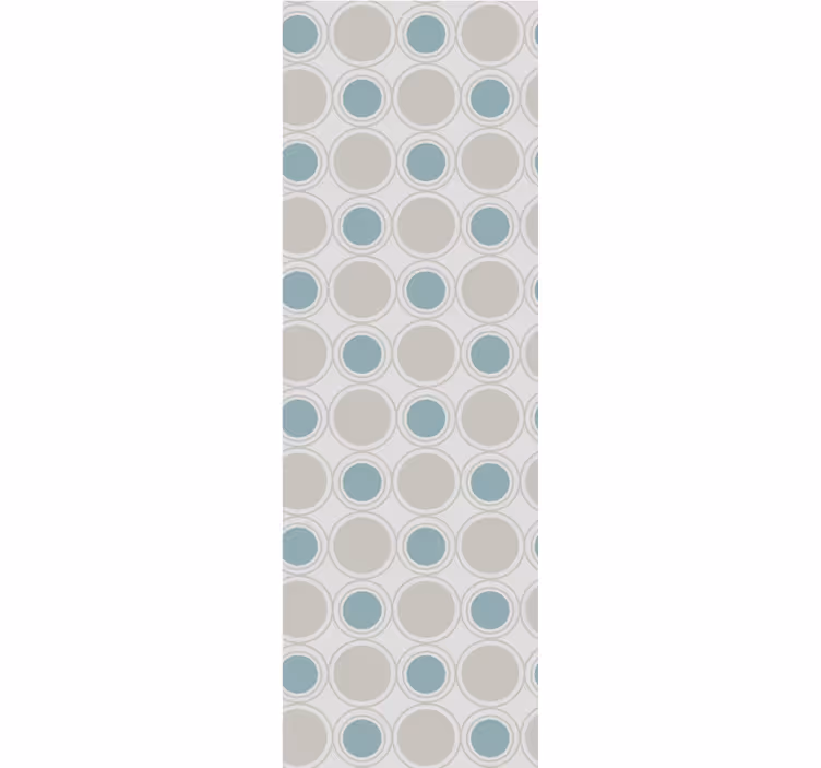 Soft Circular Shapes polka dot wallpaper - TenStickers