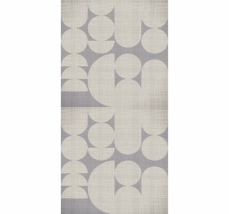Gray geometric variation wallpaper abstract - TenStickers