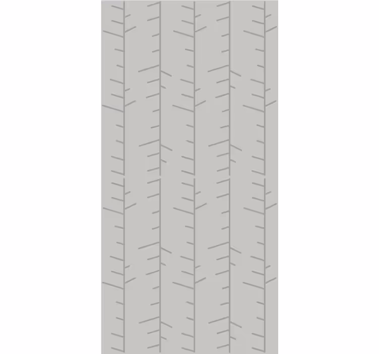 Stylish Branch Pattern living room wallpaper - TenStickers