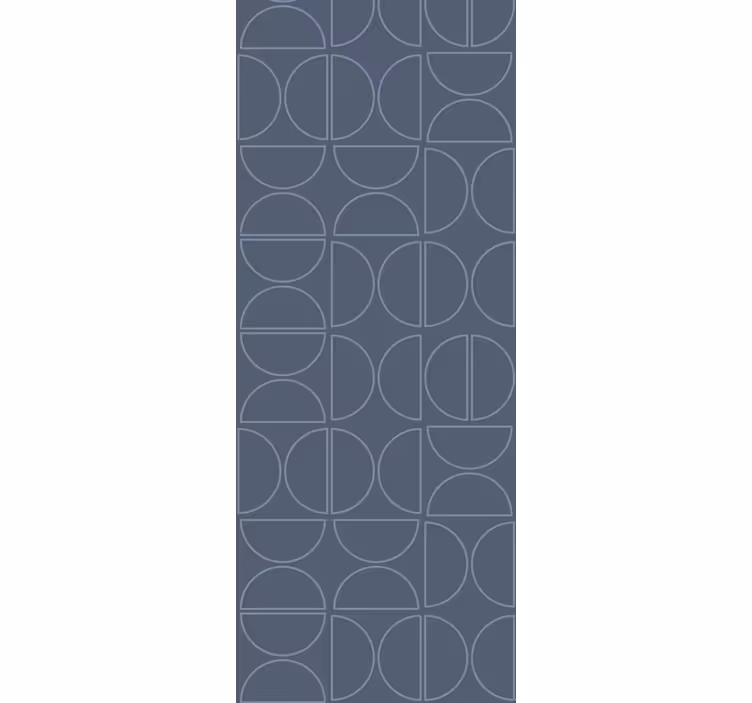 'Rasch symmetry curve geometric wallpaper - TenStickers