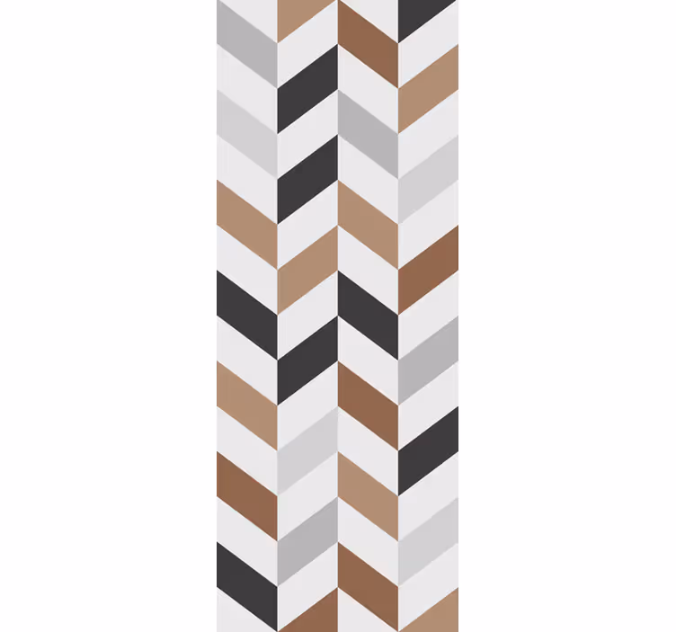 Abstract chevron motif teenagers wallpaper - TenStickers