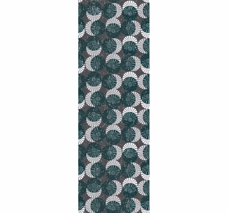 Dark shades pattern polka dot wallpaper - TenStickers