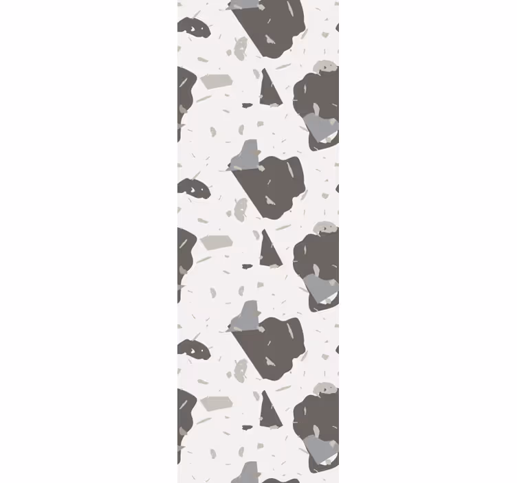 Gray rustic stone pattern Stone Wallpaper - TenStickers