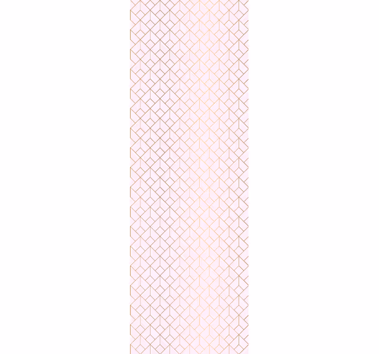 Elegant shape organisation geometric wallpaper - TenStickers