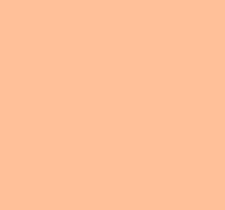 Peach Fuzz Living Room Wallpaper - TenStickers