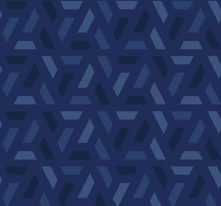 triangles pattern Navy wallpaper - TenStickers