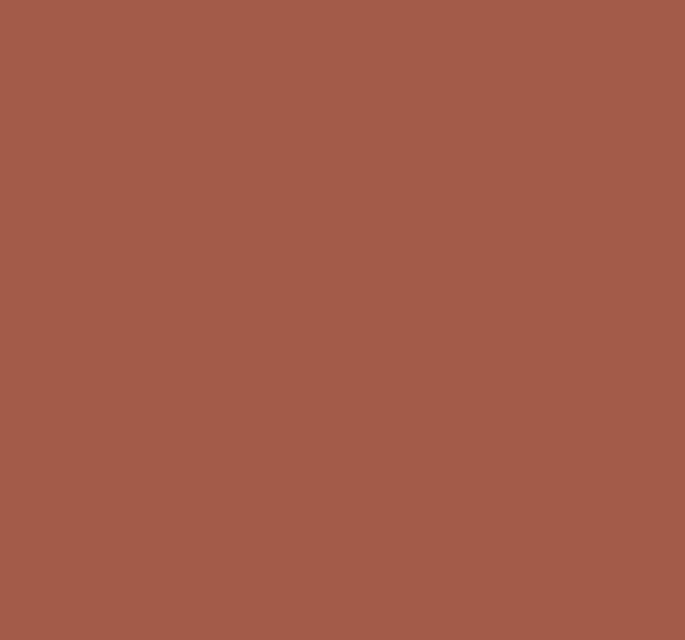 Plain colour Terracotta wallpaper - TenStickers
