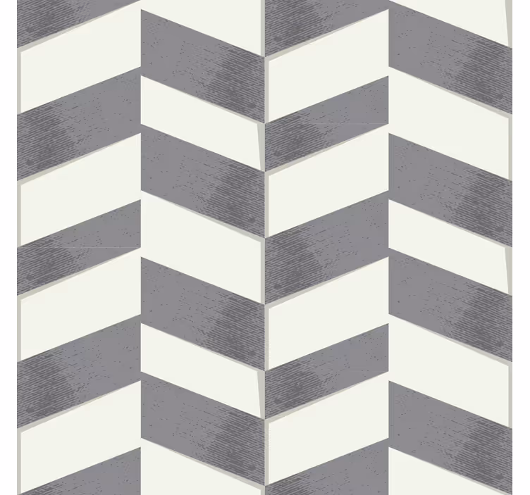 Grey Chevron shapes wallpaper - TenStickers
