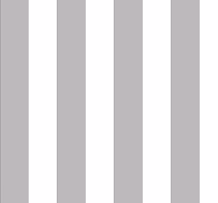 Grey and white stripes office wallpaper - TenStickers