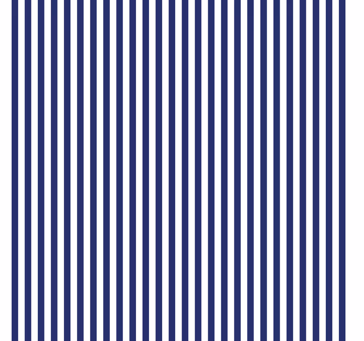 Navy blue colour vertical stripe wallpaper - TenStickers