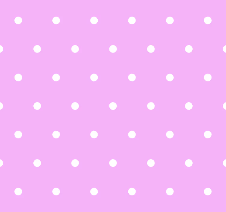 Dotted Interior polka dot wallpaper - TenStickers