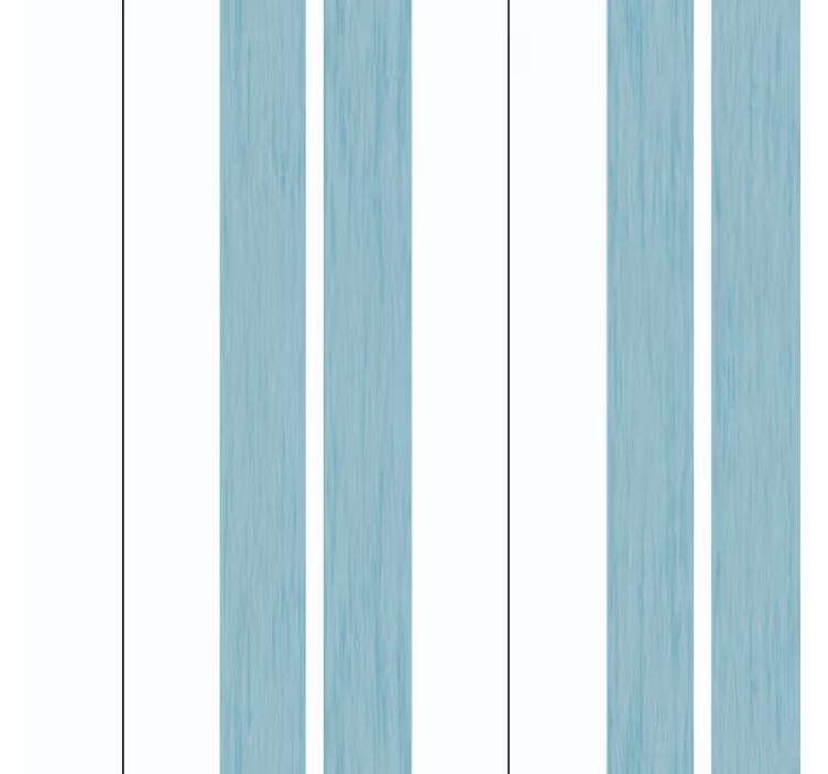 Turquoise shades stripes hallway wallpaper - TenStickers