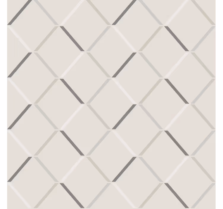 Nordic rhombuses modern wallpaper - TenStickers