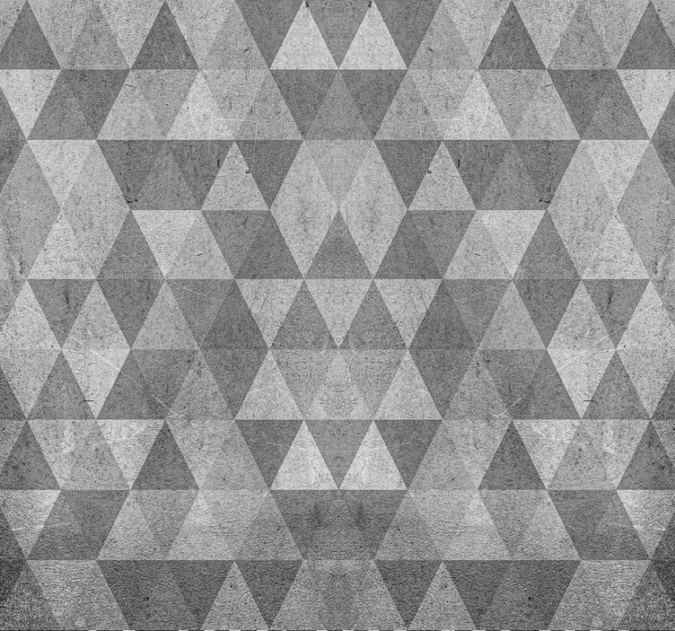 Textured tiangles Office Wallpaper - TenStickers