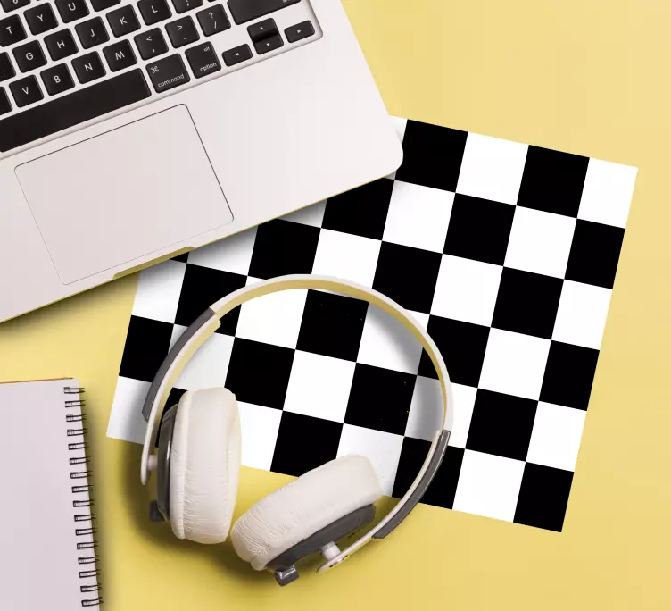 Checkerboard Style mouse pad patterns - TenStickers