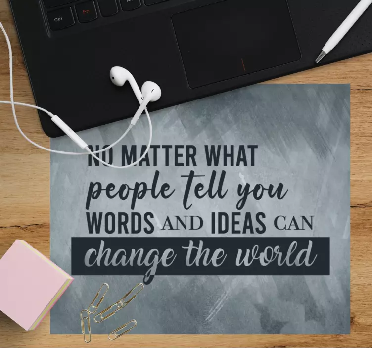 Dead Poets Society Quote mouse pad quotes - TenStickers