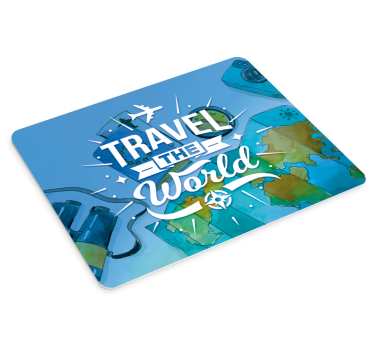 World map mouse pad explore the world - TenStickers