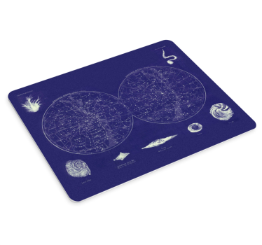 World map mouse pad star chart cosmos - TenStickers