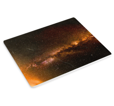 World map mouse pad cosmic galaxy design - TenStickers