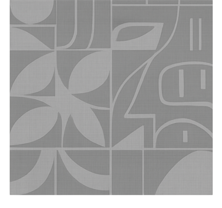 Abstract modern pattern Grey roller blind - TenStickers