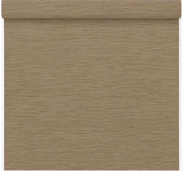 Minimalist brown fabric living room roller blind - TenStickers