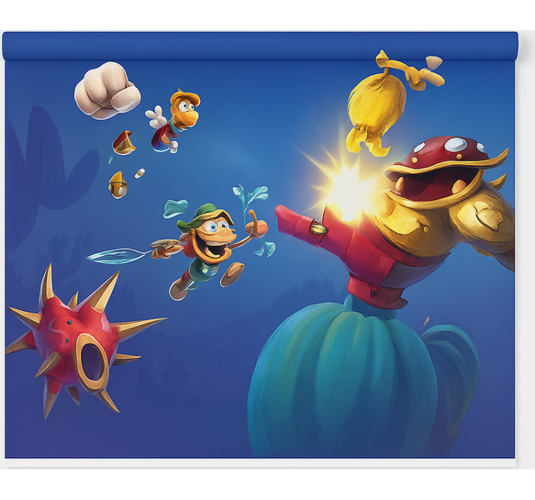 Gaming battle clash geek roller blind - TenStickers