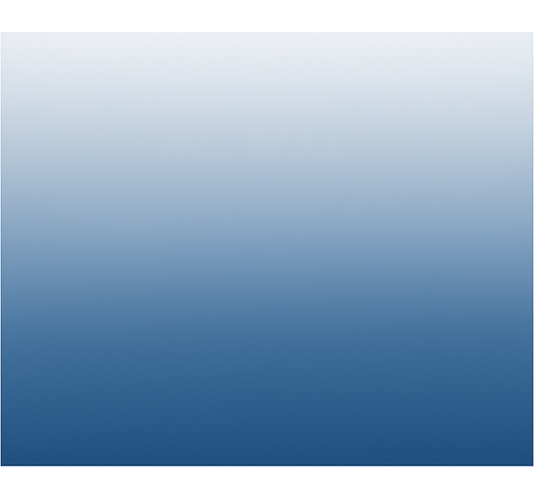 White to dark blue  teenage roller blind - TenStickers