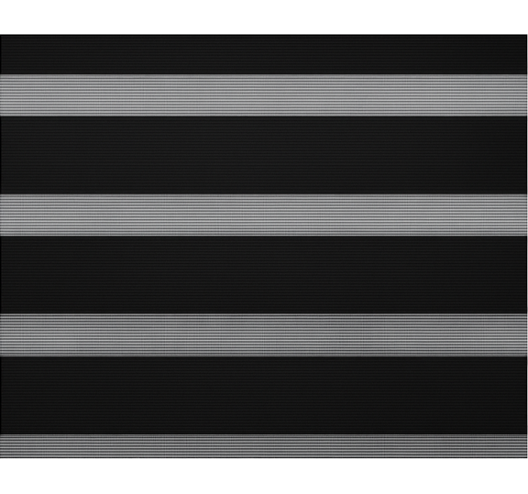 Office roller blind black sheer with stripes - TenStickers