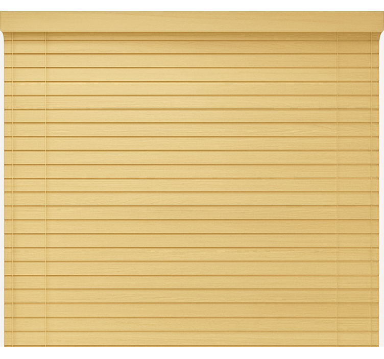 Office roller blind with wooden aesthetic - TenStickers